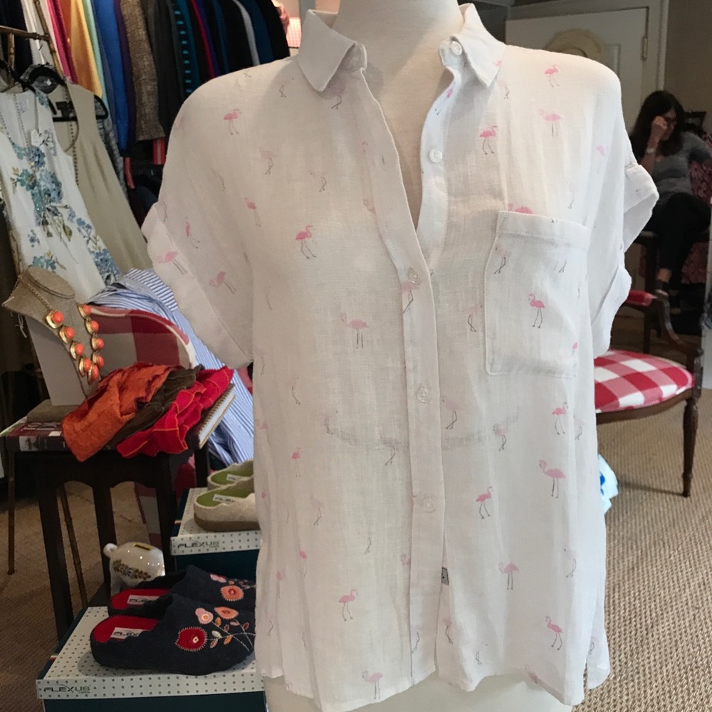 Rails- Whitney button down blouse
